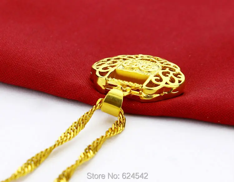 Новое Женское Ожерелье из золота 24k с изящными замками|necklaces gold|chain necklace pendantnecklace
