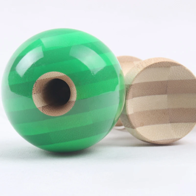 Профессиональные бамбуковые ПУ краски деревянные Kendama шары умелые Джамбо на