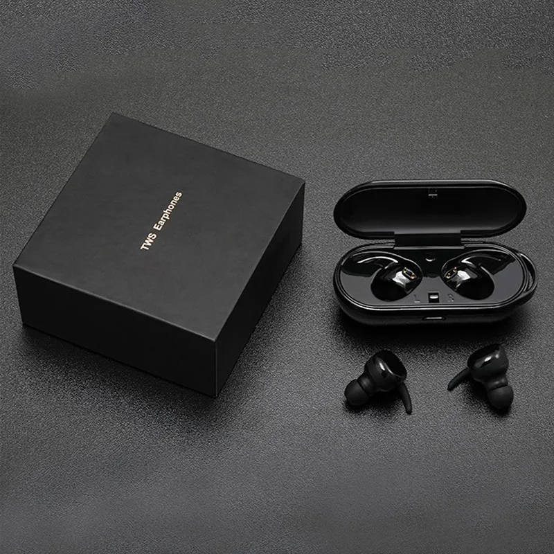Настоящие беспроводные наушники TWS Bluetooth гарнитура T2C мини спортивные музыка для