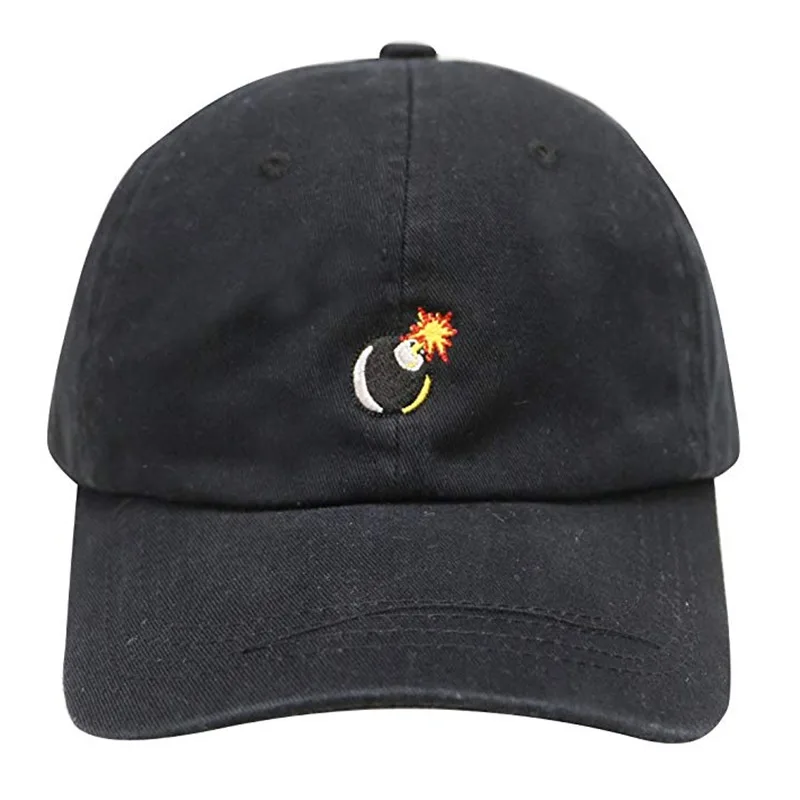 Прямая поставка бомба Snapback кепка хлопок бейсбольная для мужчин женщин
