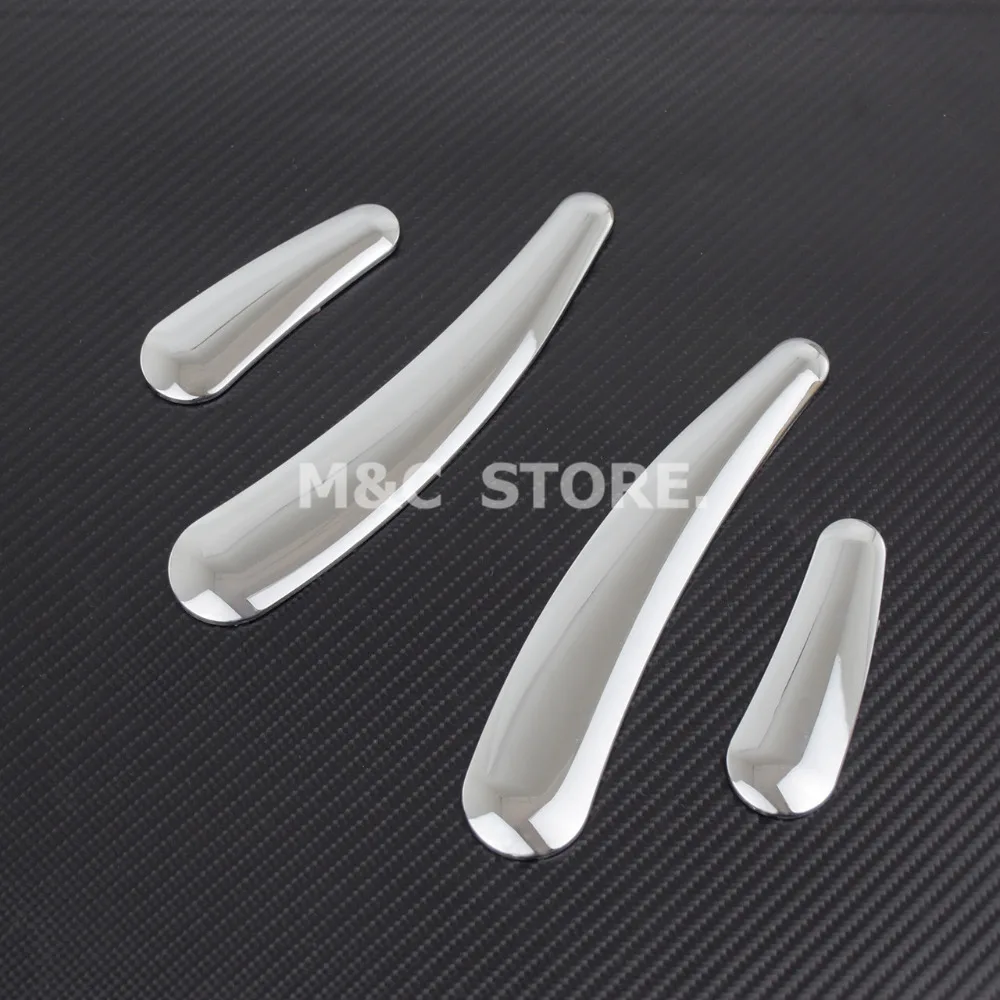 Набор вставок для мотоцикла 4 шт. хром маятниковая рама Harley Softail FLS FLSTN FXSTC 2008 17 09 10 11