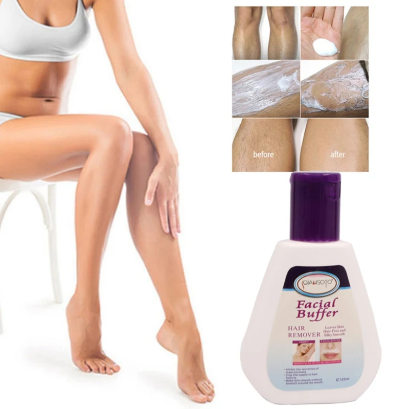 

Painless Hair Removal Cream Leave Skin Hair-Free Silky Smooth Skin Hair Removal 125ml