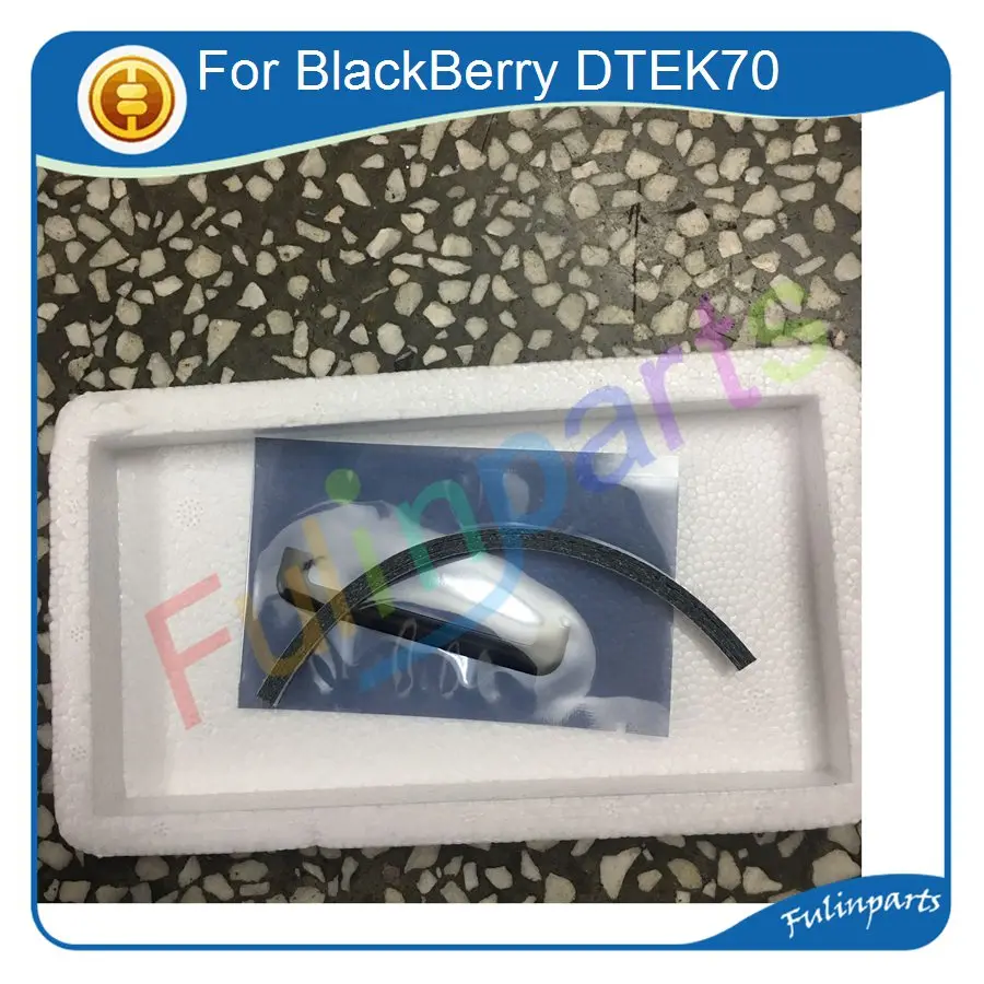 Для BlackBerry KEYone DTEK70 пуховая крышка рамы запасные части(То же фото) черный