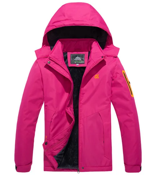 women rose red Размер M-6XL 7XL, мужская зимняя куртка с меховым воротником и капюшоном, новинка, теплая утолщенная парка, мужская куртка и пальто, ветрозащитная Мужская парка casaco - Цвет: women rose red