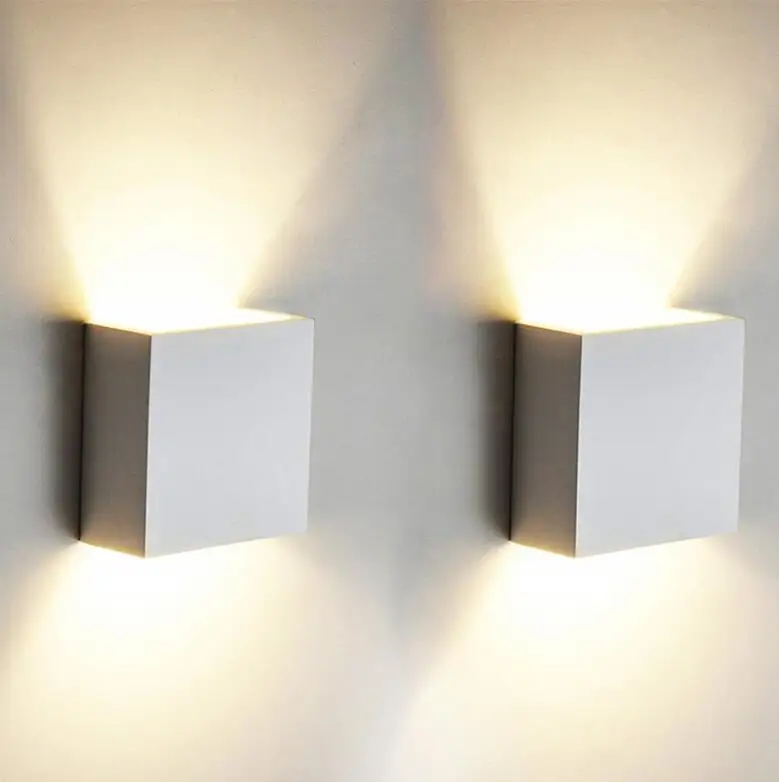 

Led Wall Lamp 6W Bedside Sconces 110V 220V Living Room Study Stairs Indoor Lighting Fixture Hotel Aisle Decor