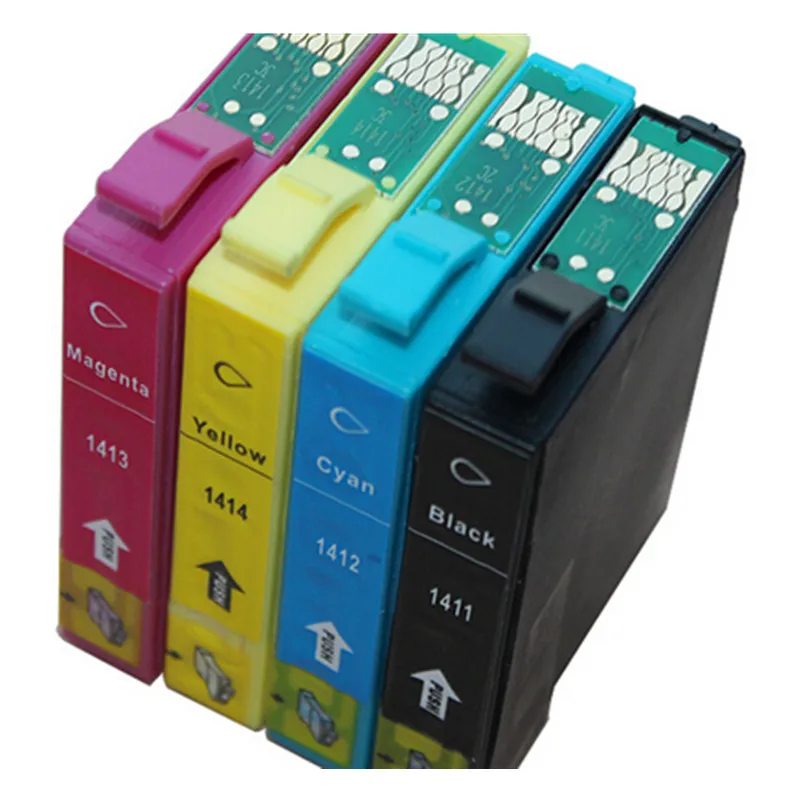 8Psc/набор чернил cartridgesT1411 ~ t1414 для Epson t1411 Me Office 620f/560 w/960fwd/900w32/33/320/330/35/350/340|ink for epson|epson