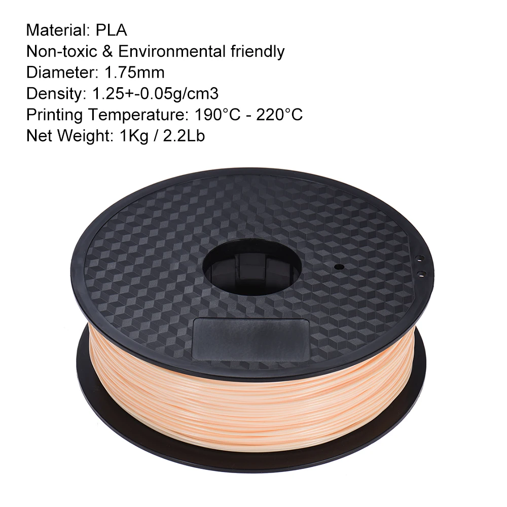 Нить для 3D-принтера Anet PLA 1 кг/рулон 1,75 фунт мм для 3D-принтера MakerBot Anet 17 цветов на выбор