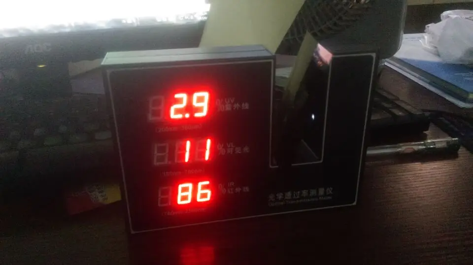 Высококачественная Тонировочная пленка для окон VLT 67%/рулон однослойная защиты