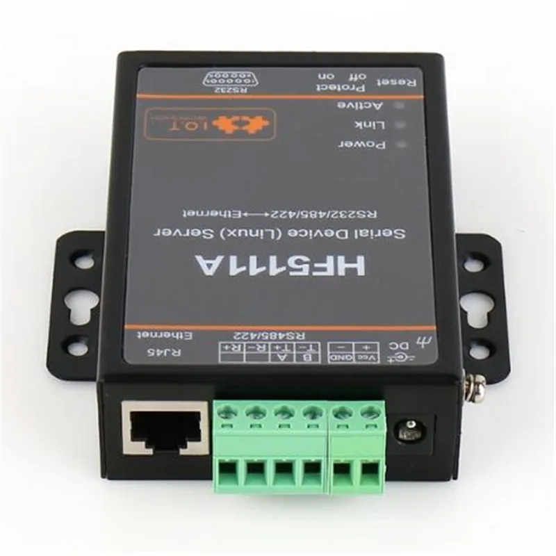 1 шт./упак. Wifi модуль 5111A RJ45 RS232/485/422 к Ethernet Linux последовательный порт сервер конвертер устройство промышленный