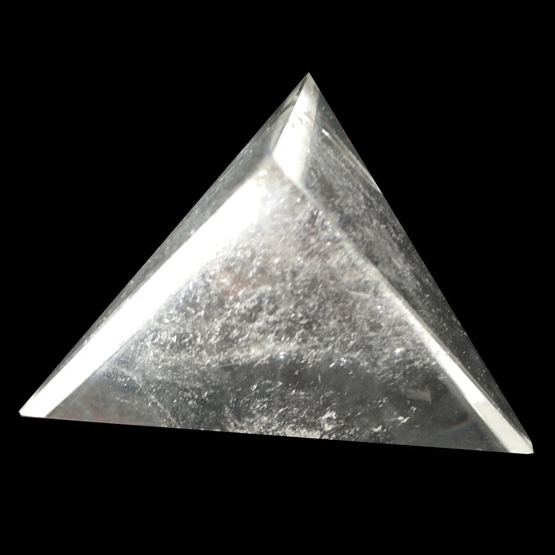 Хрустальные камни в виде пирамиды Tetrahedron кристаллы натуральный камень для
