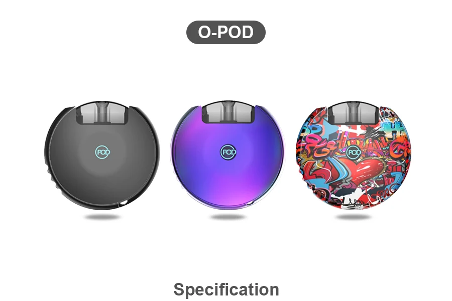 Serisvape O-Pod стартовый комплект, электронная сигарета 380 мАч, батарейный мод, 2 мл, картридж, Pod система, Vape Zero Mini Pod испаритель