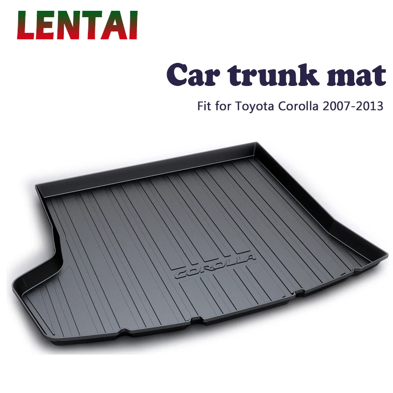 LENTAI 1 шт. Автомобильный задний багажник Грузовой Коврик для Toyota Corolla E140/E150 2007 2008 2009