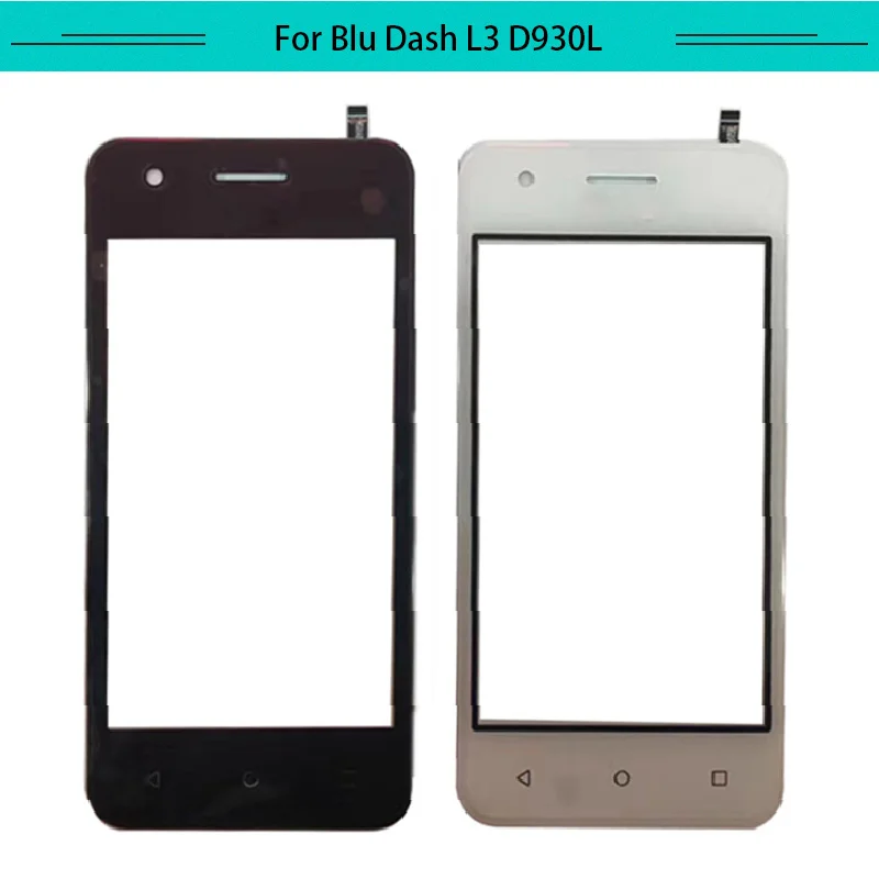 Протестировано 20 шт./лот для BLU Dash L3 D930 D930L D930U сенсорный экран стекло дигитайзер