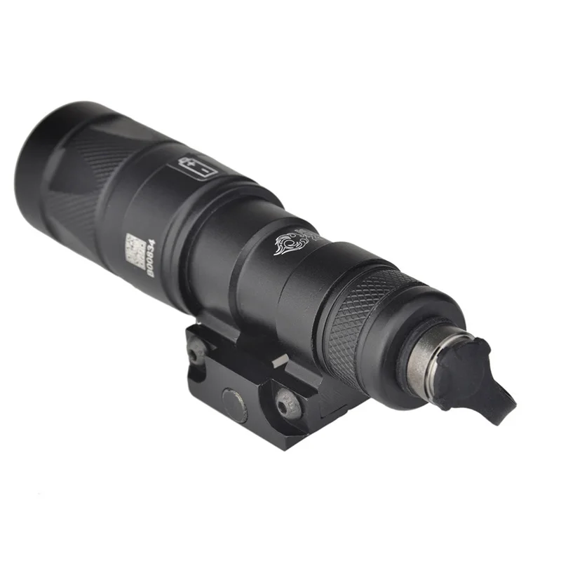 SEIGNEER Hunting Tactical flashlight with tail switch M300W Q5 KM1-A Scout Light Full Version (Strobe Output Ver.) black DE | Спорт и