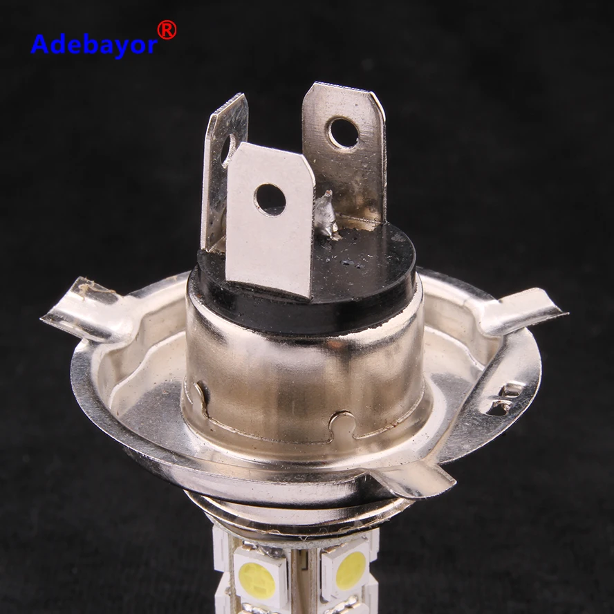 4X H4 18 LED 5050 SMD Автомобильная Лампа для противотуманной фары 12В Белый Бесплатная