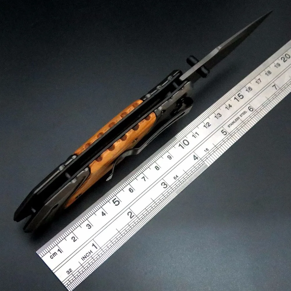 Тактический складной нож ZZSQ X49 резец из стали 440с с карманным металлическим