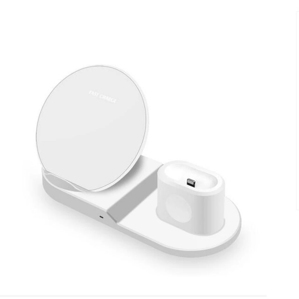 Беспроводное зарядное устройство QI подставка для IPhone 8Plus X XS Max XR беспроводная