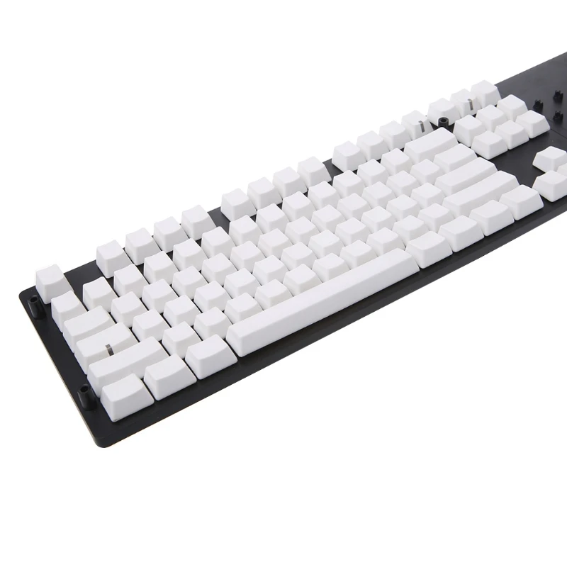 Универсальная клавиатура 87Key Keycap PBT Набор колпачков для клавиатуры пустая без
