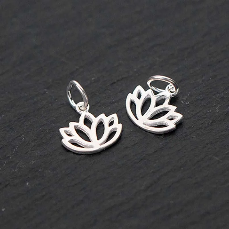 Элегантные ажурные Подвески Lotus Craft подвески из стерлингового серебра 925 пробы