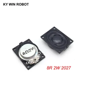 Звуковой сигнал 2 шт.лот для ЖК-монитораТВ динамика 2 Вт 8R 2027 2720 громкий динамик 8 Ом 2 Вт 8R 2 Вт 20*27 мм толщина 6,3 мм