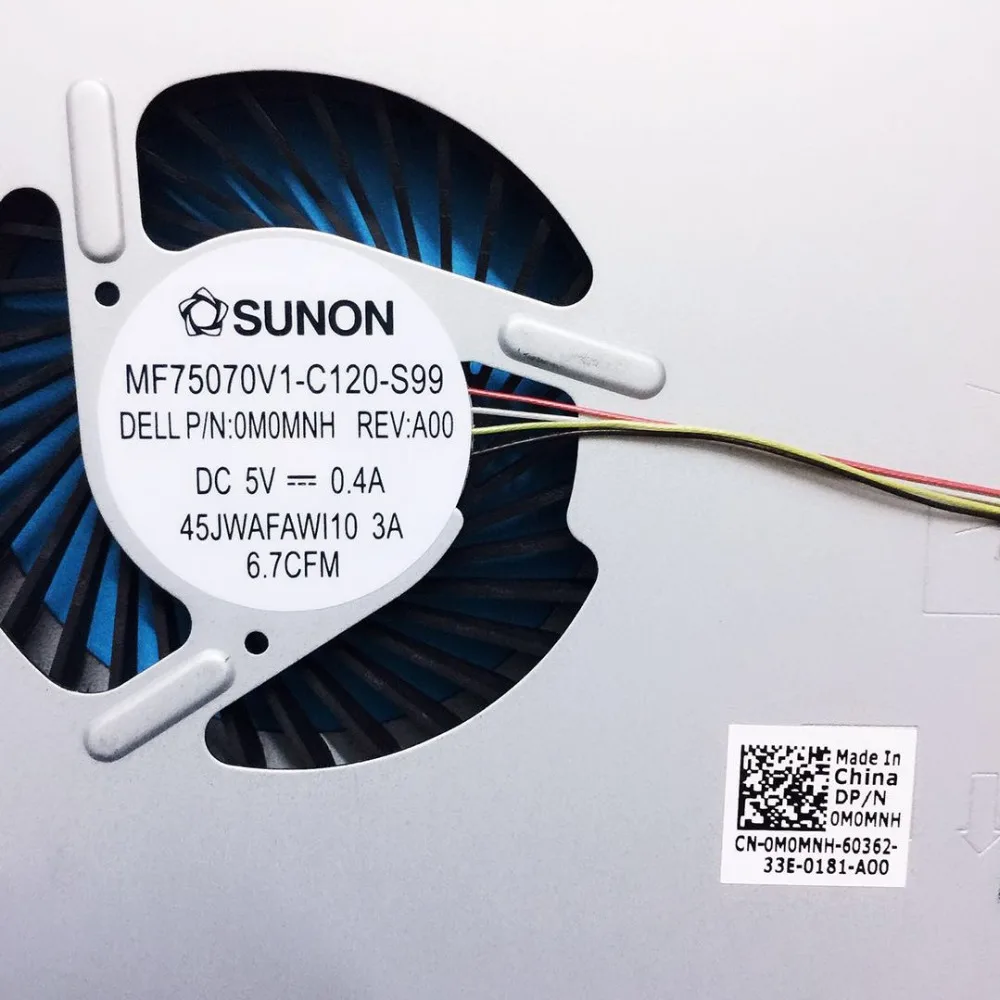 Новый кулер для охлаждения процессора ноутбука радиатор DELL P34F | Компьютеры и офис