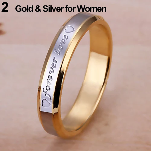 2020 новейшее женское мужское обручальное кольцо Forever Love с гравировкой из