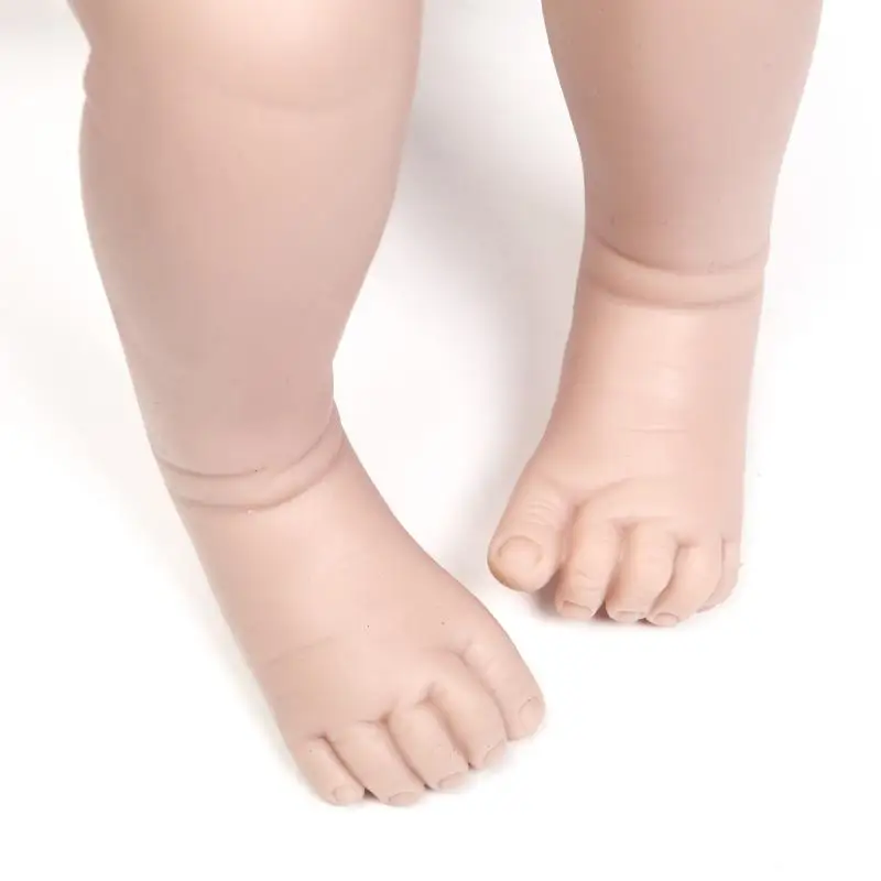 Reborn Doll Kit 22inch Unpainted soft silicone Real Touch 3/4 Limbs Blank DIY model npk accessories | Игрушки и хобби