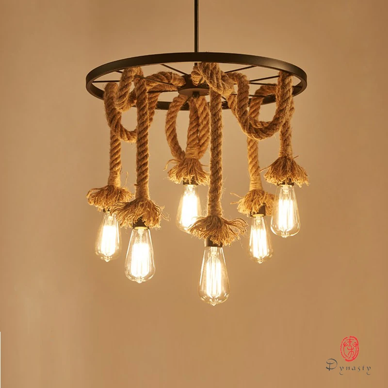 Винтажная Подвесная лампа Эдисона в стиле лофт|lamp rope|hanging lightsdecorative hanging light |