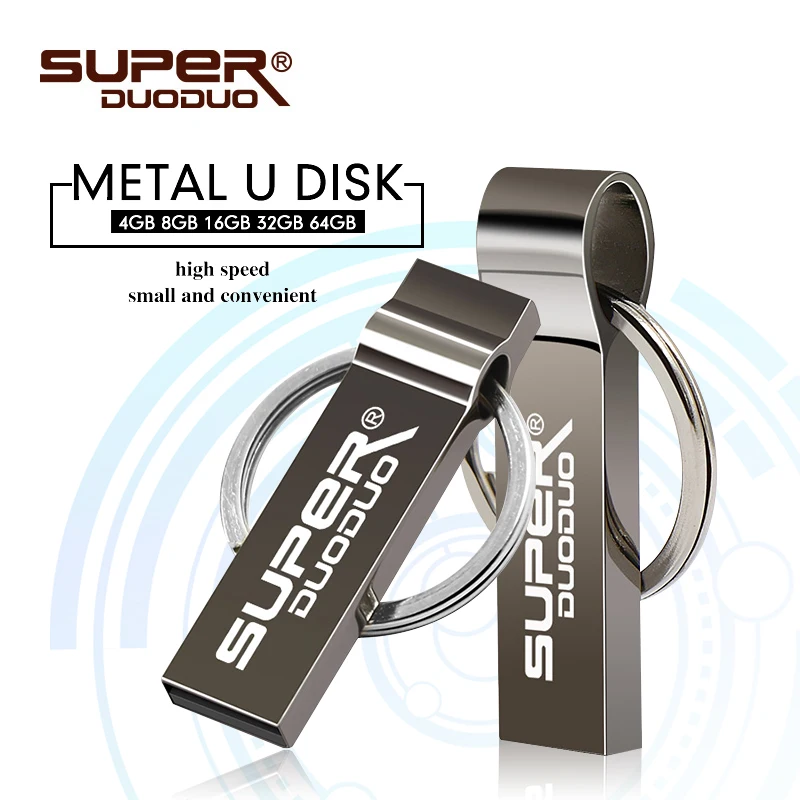 Высокое качество металлические usb флеш накопитель в виде ключа 16 Гб оперативной