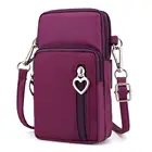 Спортивная сумка для телефона из ткани Оксфорд, легкая мини-сумка через плечо