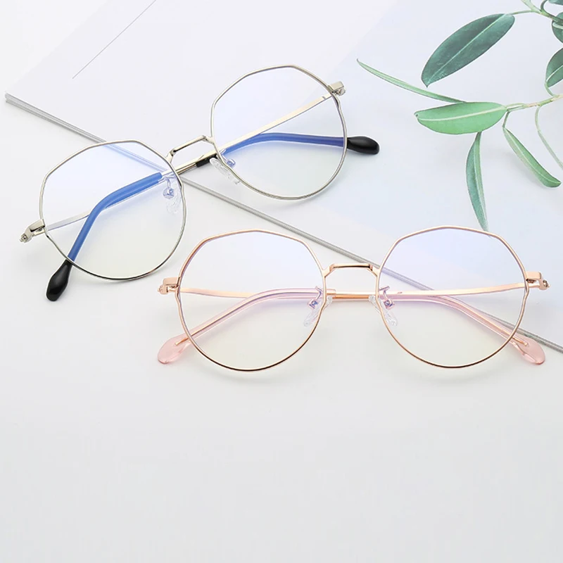 2019 Luxurious Irregular Frame Prescription Eyeglasses Women Retro Optical Glasses See Near Computer Eyewear Myopia Spectacles |