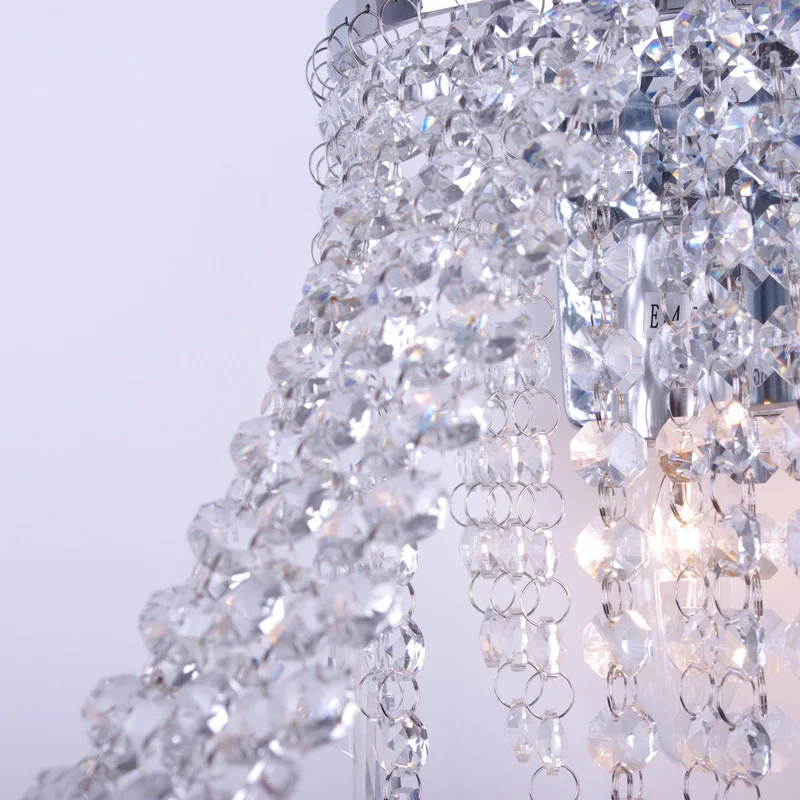 corridor wall lamp crystal mirror bedside European style living room study hall | Освещение