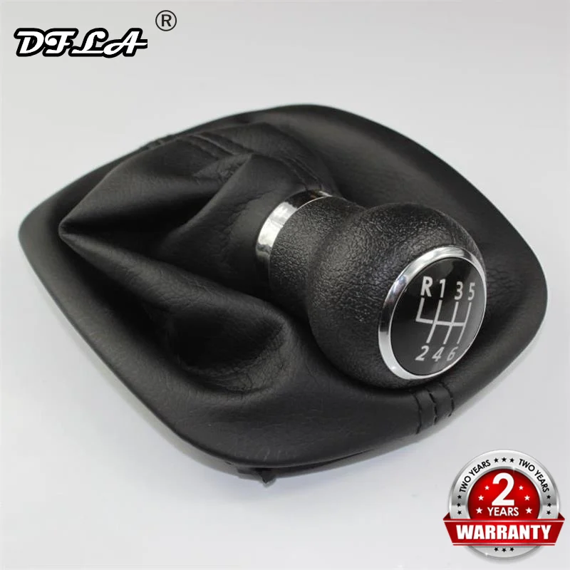 Ручка переключения передач для VW Passat B5 с кожаным ботинком 6 скоростей B5|shift boot|for