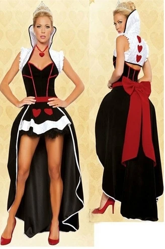 Костюм Королева сердец для женщин костюм косплея|queen of hearts|queen hearts costumequeen |