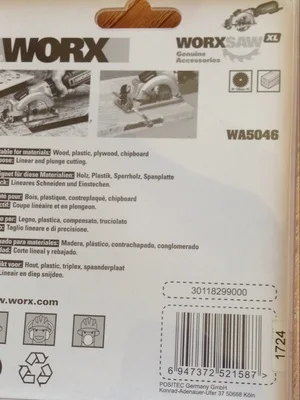 Один шт пильный диск для WORX Compact Циркулярная Пила модель WX429