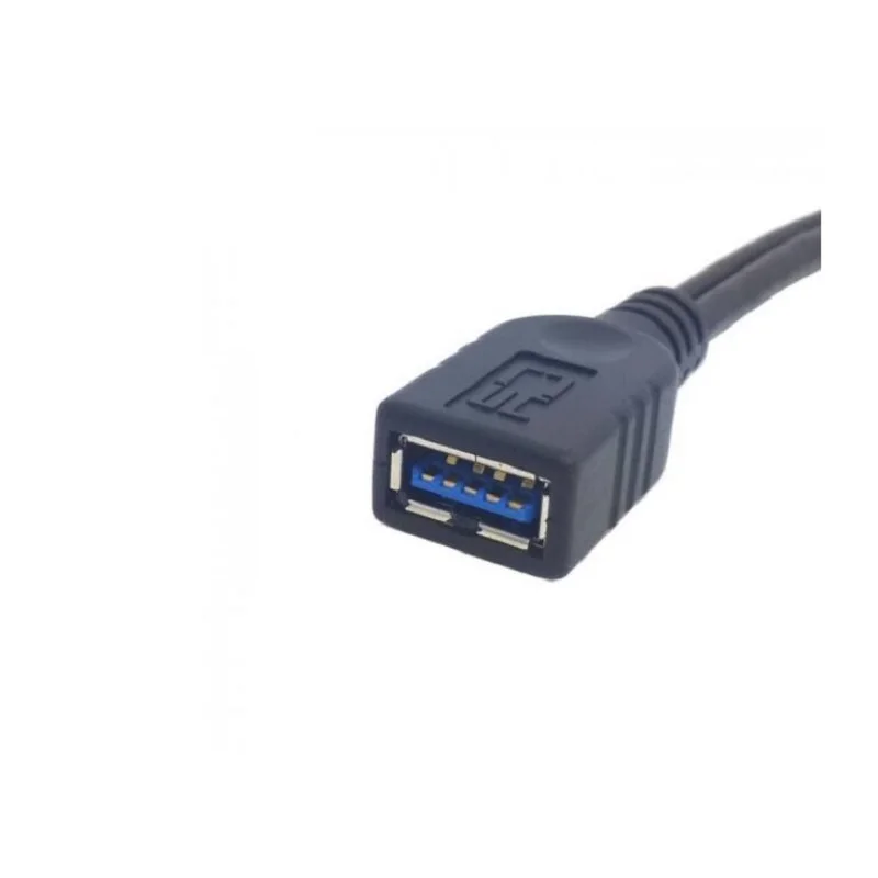 USB 3 0 Женский двойной Мужской дополнительный кабель для передачи данных Y 2 5