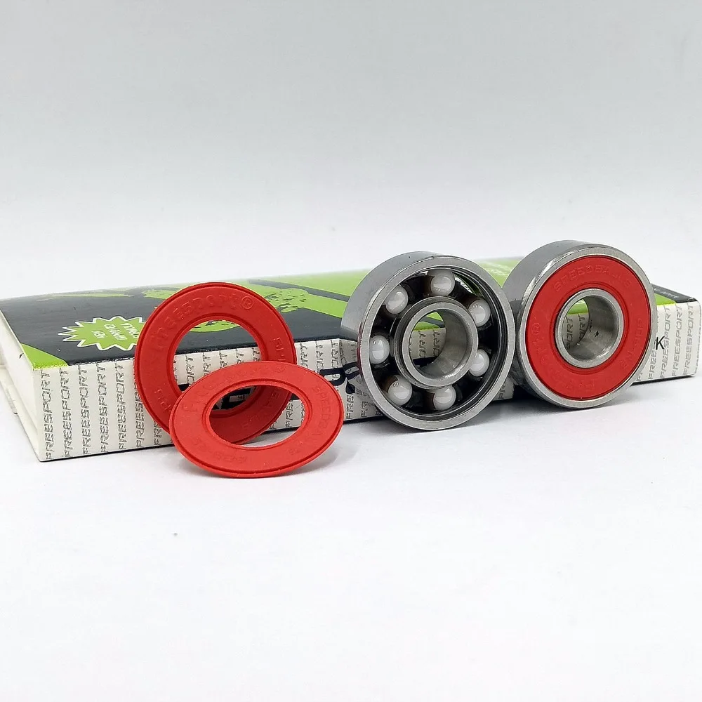8 шт. гибридные керамические подшипники для скейтборда х22х7 мм|longboard wheels|longboards