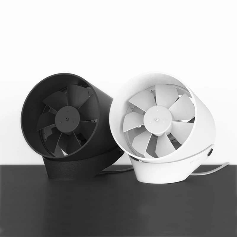 Мини-воздушный вентилятор электрический Smart Touch usb 2 скорости регулируемый