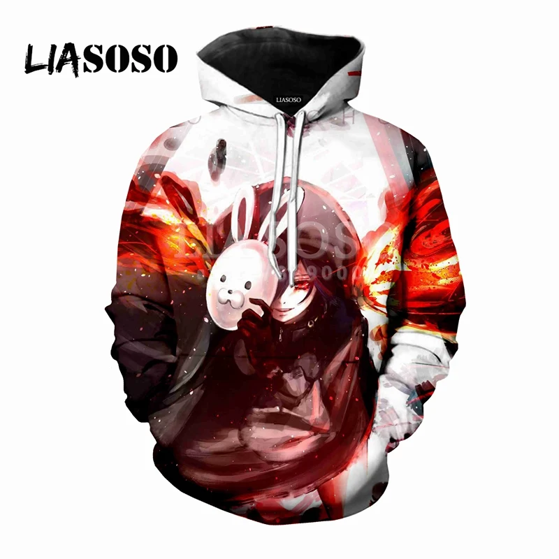 Liaseo 2018 аниме Токийский Гуль Кен канеки тоука Кирисима 3D печать женские мужские