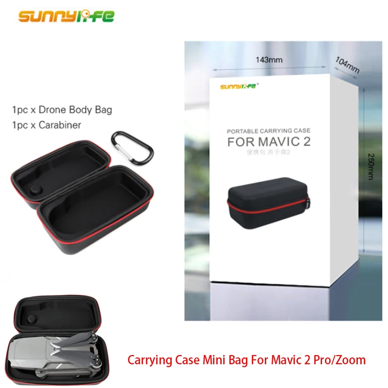 Портативный переносной мини-чехол Sunnylife Mavic 2 pro/zoom сумка для хранения дрона DJI MAVIC