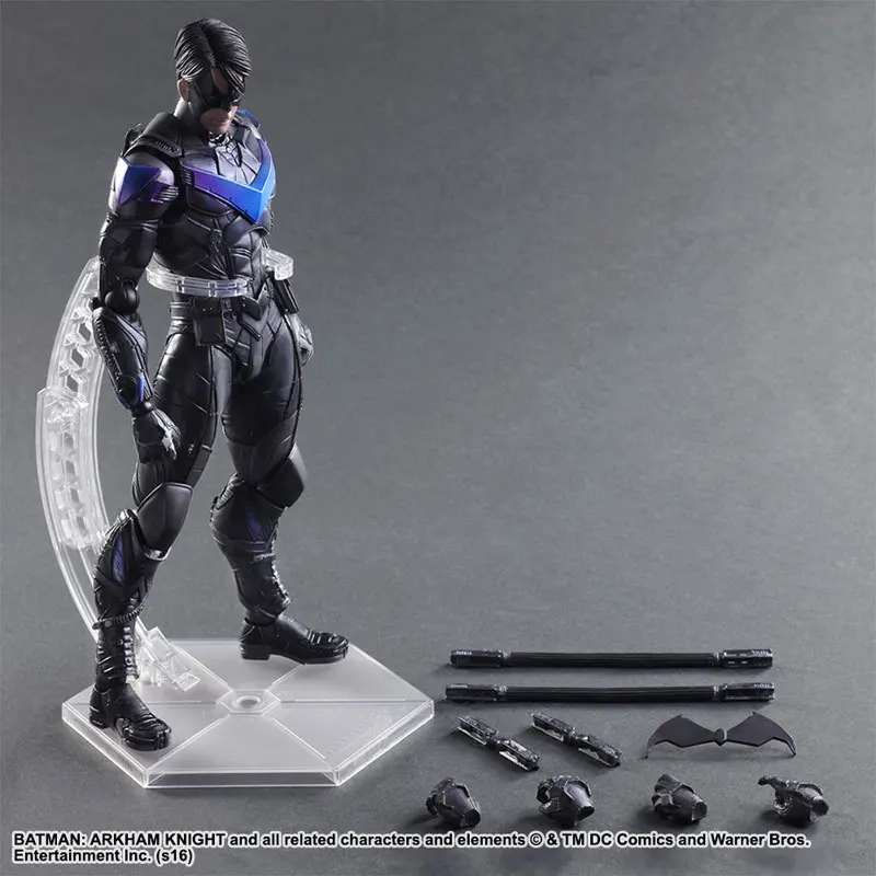 PLAY ARTS 27 см Темный рыцарь Бэтмен Найтвинг фигурка модель игрушки | Игрушки и хобби