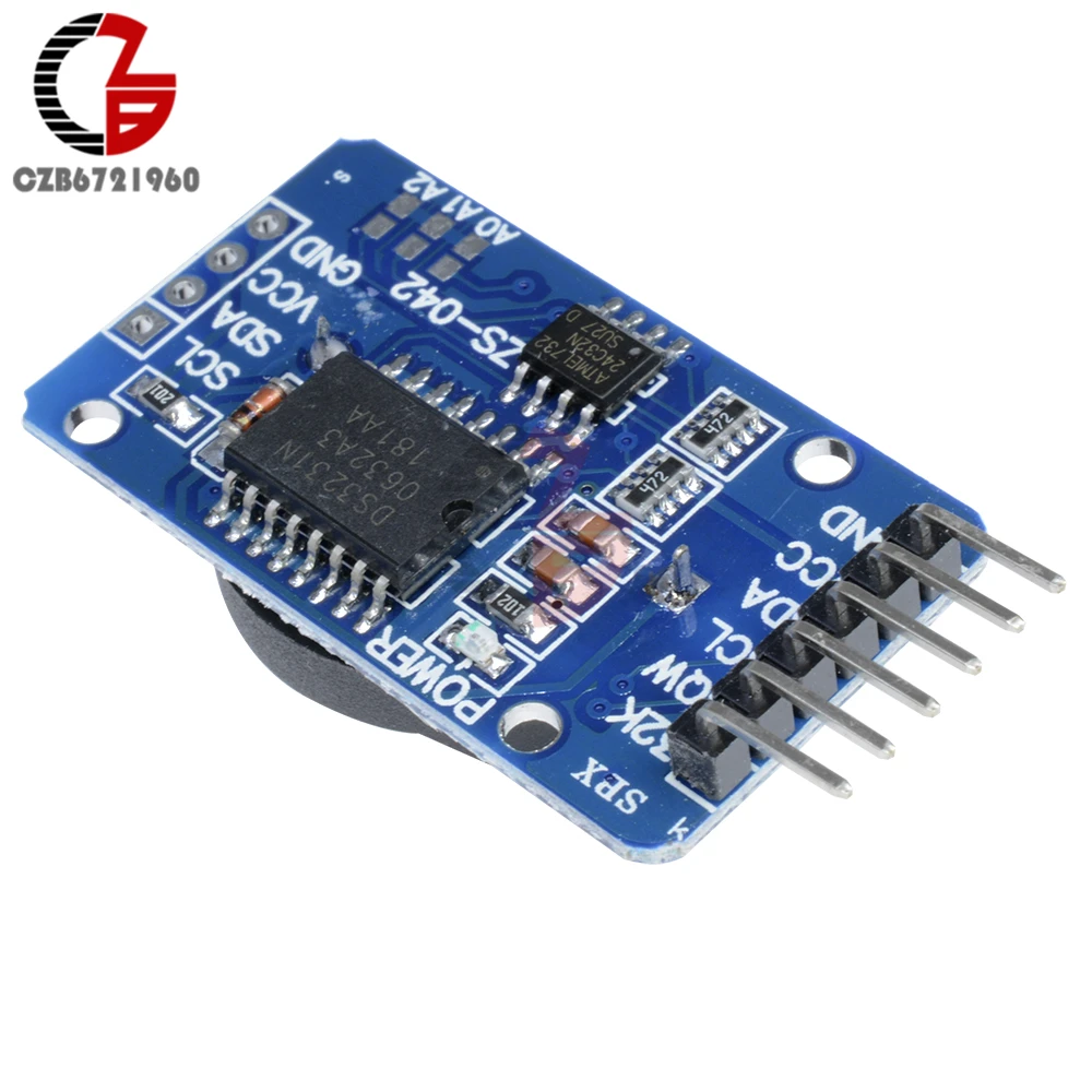 Модуль часов DS3231 AT24C32 IIC Precision RTC плата памяти в режиме реального времени для Arduino 2