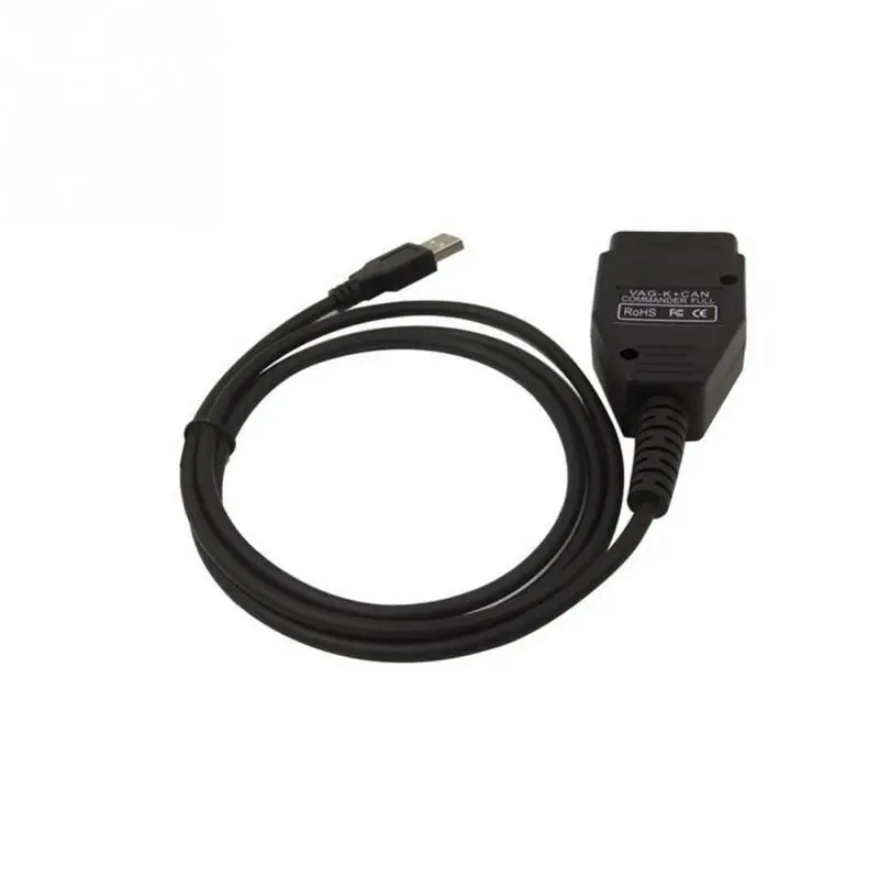 Диагностический сканер VAG K + CAN Commander 1 4 obd2 кабель OBDII COM для сканера vag Лидер