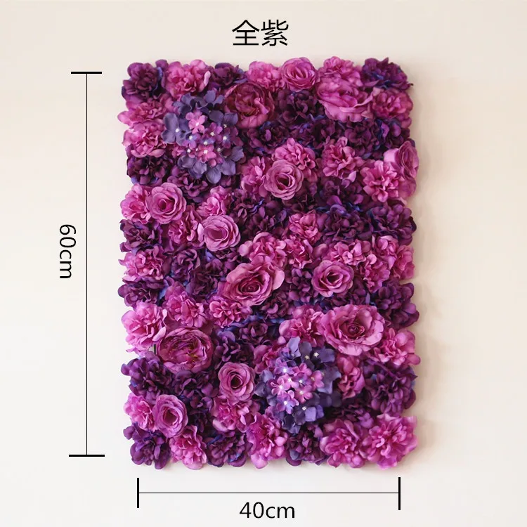 40X60cm искусственная шелковая Гортензия роза цветок стена отель дом свадьба фон