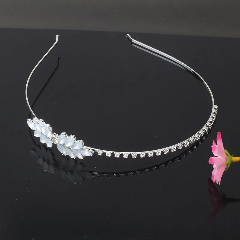 C MISM/ободки для волос с короной со стразами Tiara милая изящная повязка на голову