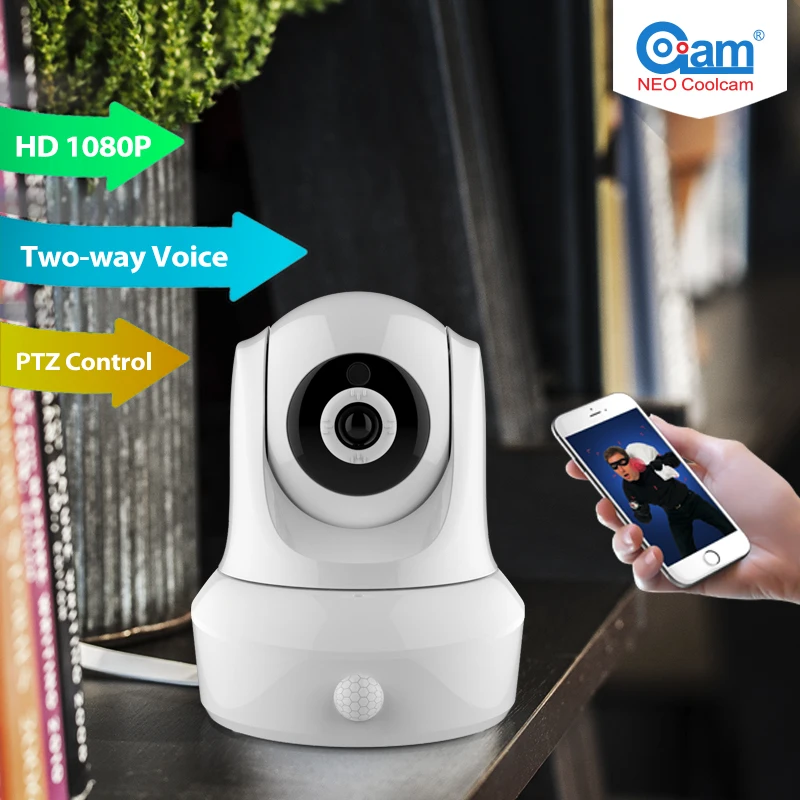 NEO Coolcam NIP 25SY Full HD 1080P wifi ip камера беспроводная P2P CCTV и встроенный датчик движения PIR