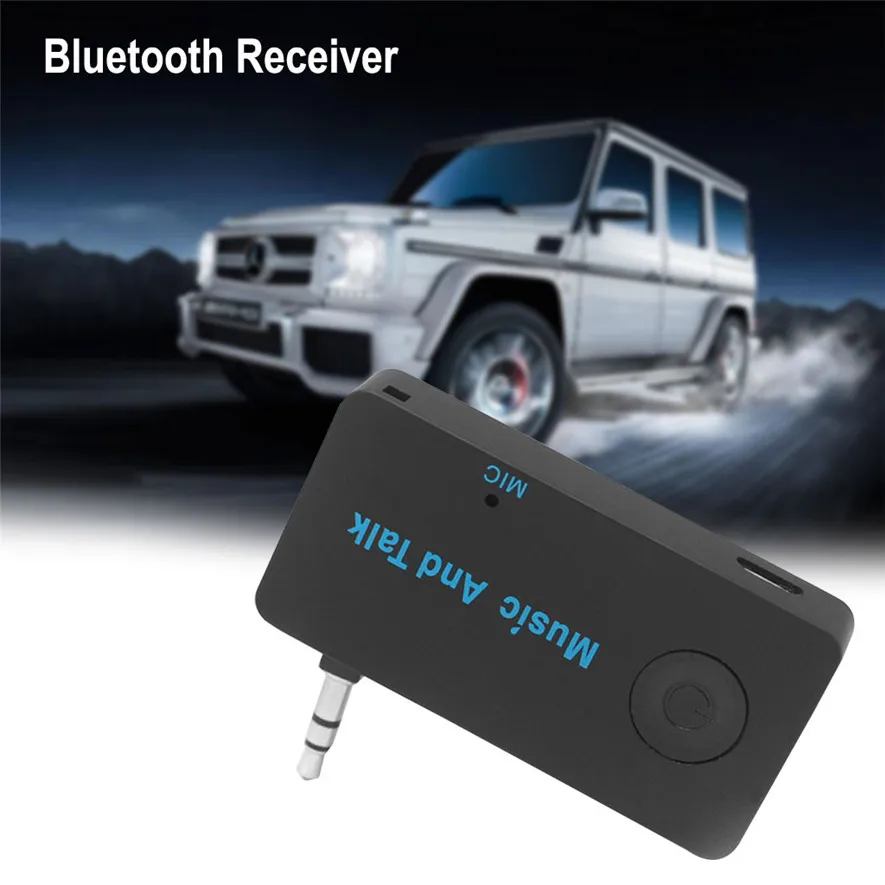 Беспроводной адаптер для Bluetooth-ресивера 3 5 мм звуковой музыкальный автомобильные