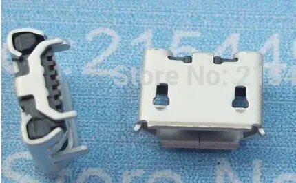 10 шт. Micro 5pin usb разъем для зарядки Lenovo L PAD A1 07 A390E A560E HuaWei C8600 C8500 U8150 U8800|connector c13|connector