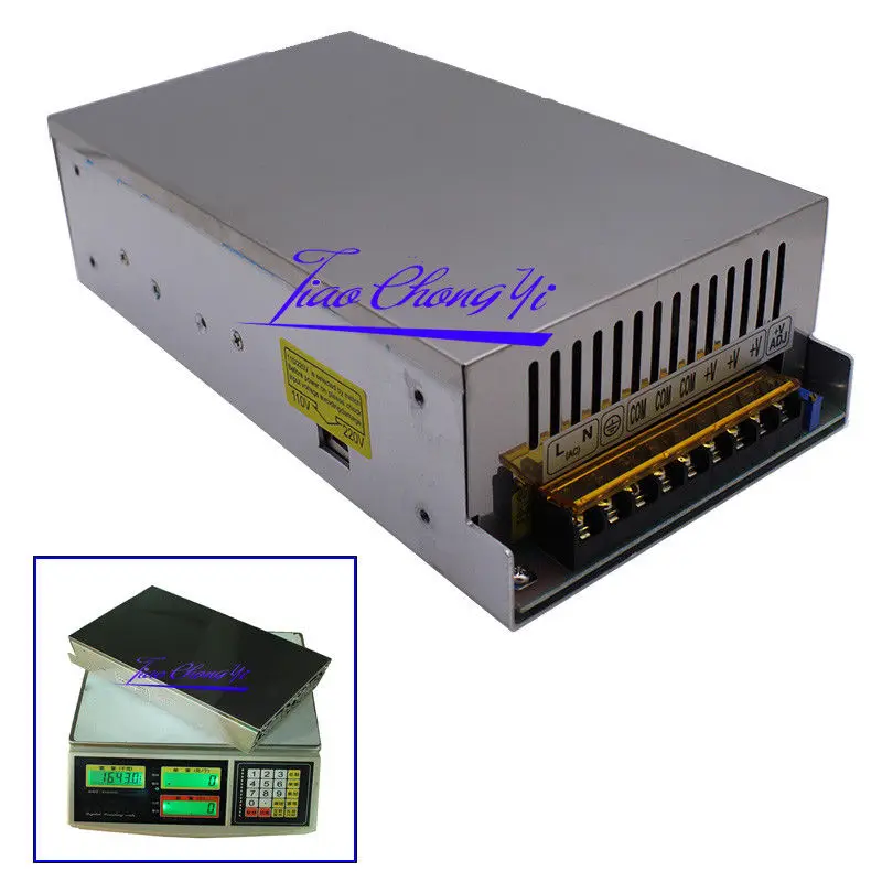 720 Вт DC24V 30A двухрядный вентилятор Импульсный блок питания адаптер для