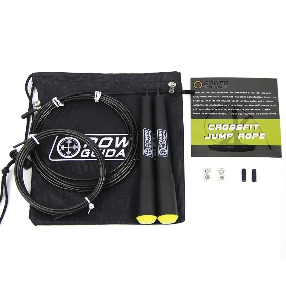 Скакалка с двойным шариковым подшипником 3м скоростная для фитнеса домашнего